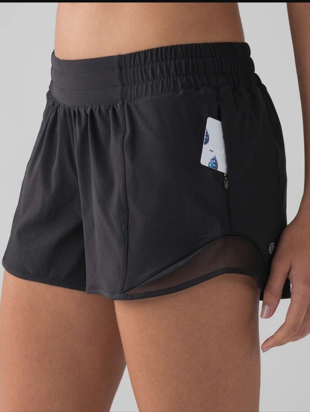 Lululemon Hotty Hot Short II Long 4" Black  Women's 6